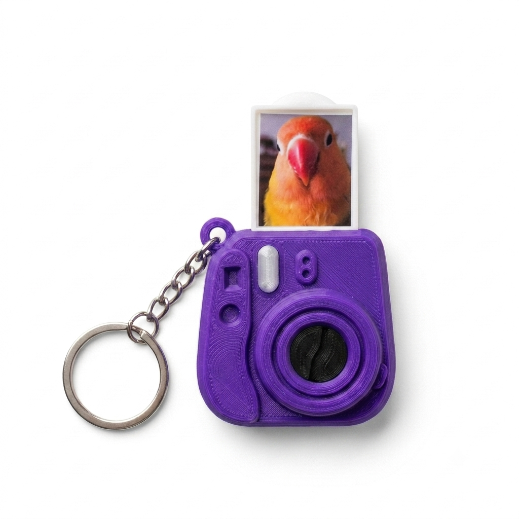 Instax Camera Keychain