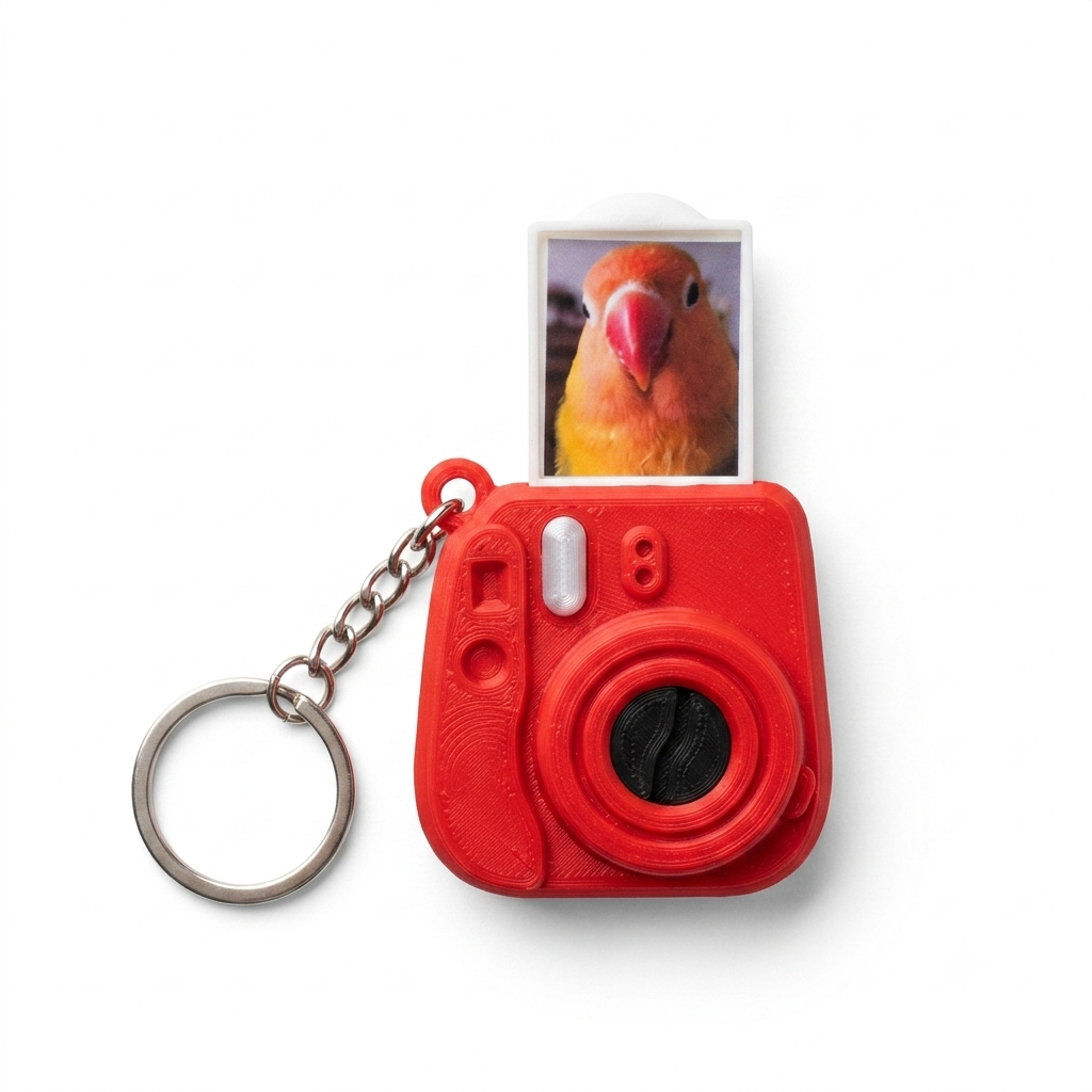 Instax Camera Keychain